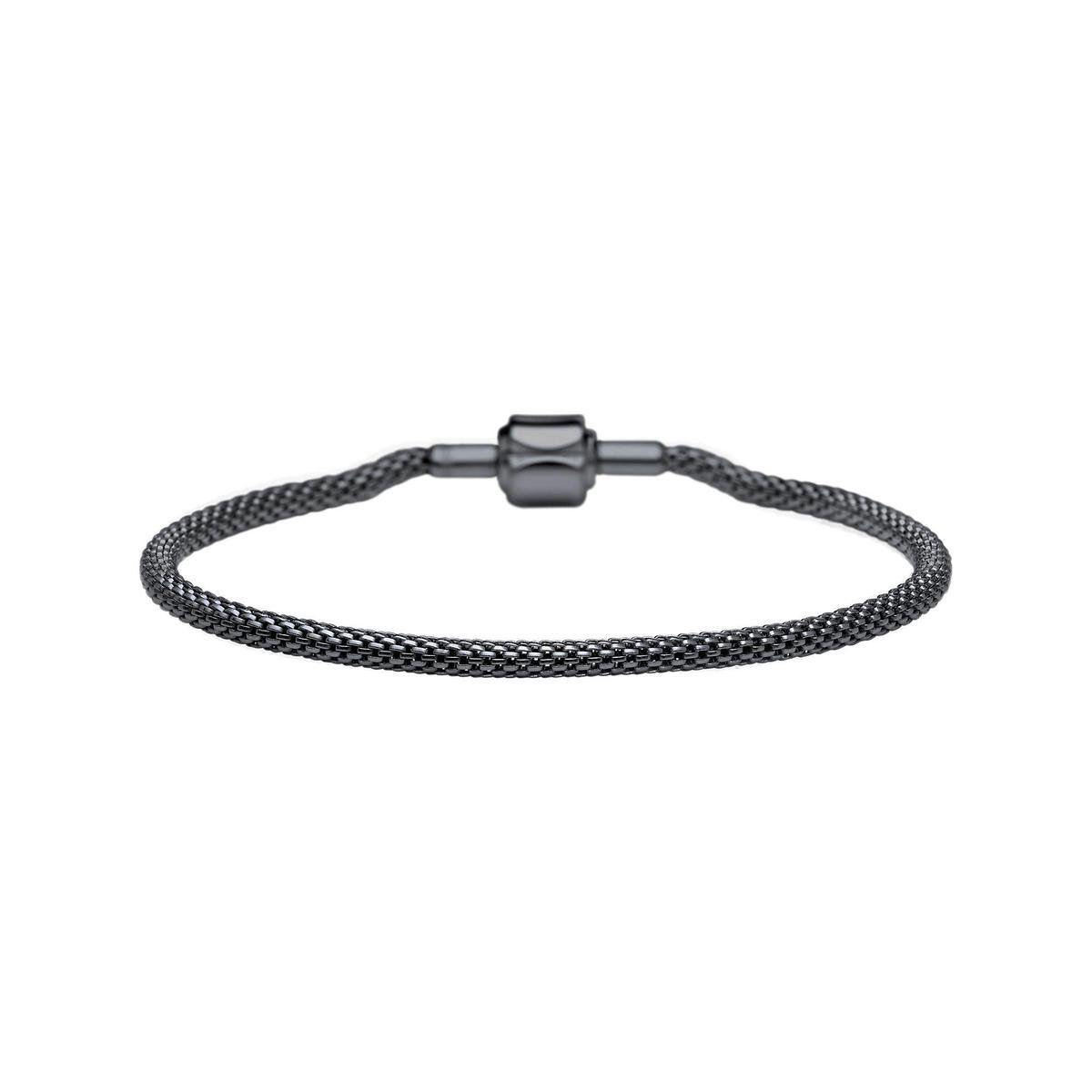 Bering Damen-Armband Edelstahl 17 Schwarz 32012023
