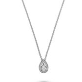 Favs Dames ketting 925 sterling zilver 28 Zirconia One Size 87787095