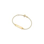 Favs meisjes I.D. Armband 8 karaat geelgoud One Size 71866572