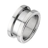 Stainless Steel Ring Bering van dames 63 Zilver 32005581