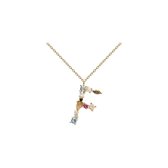 PD Paola Dames ketting 925 sterling zilver labradoriet One Size F 32012148