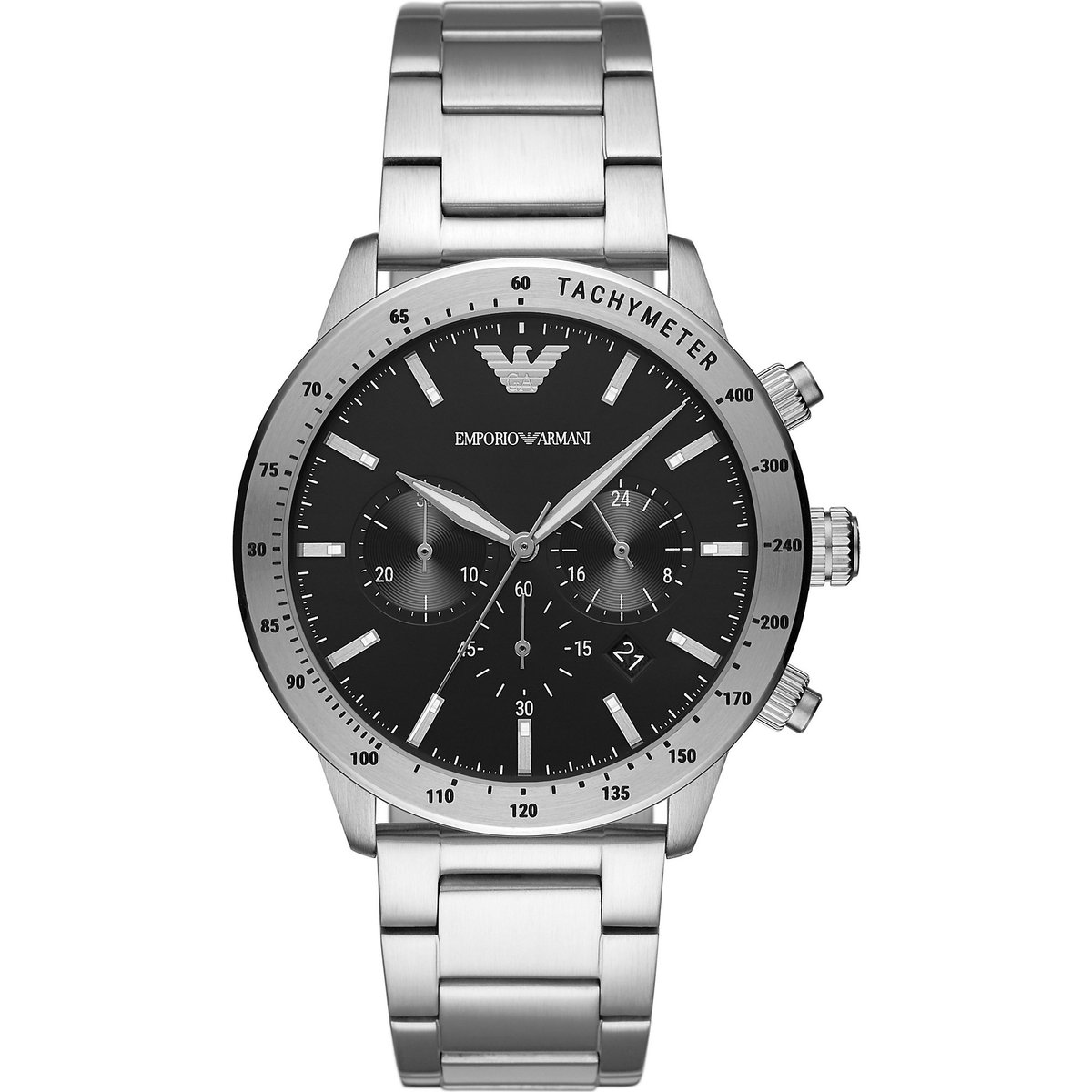 Emporio Armani Herenhorloge 43mm - Zwart