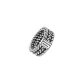 Buddha to Buddha Herren-Herrenring 925er Silber 53 Silber 32004033