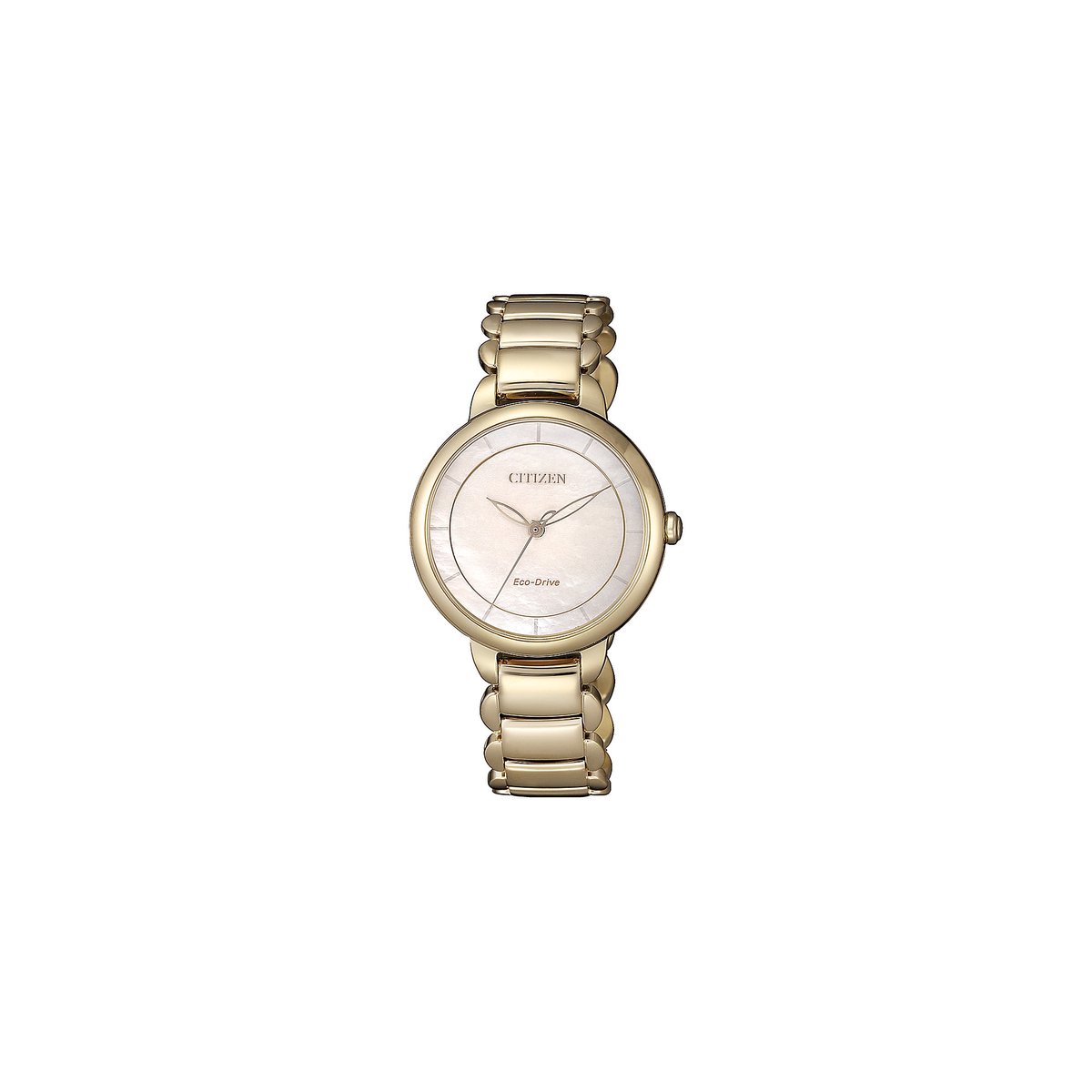 Citizen EM0673-83D Horloge - Staal - Goudkleurig - Ø 31 mm