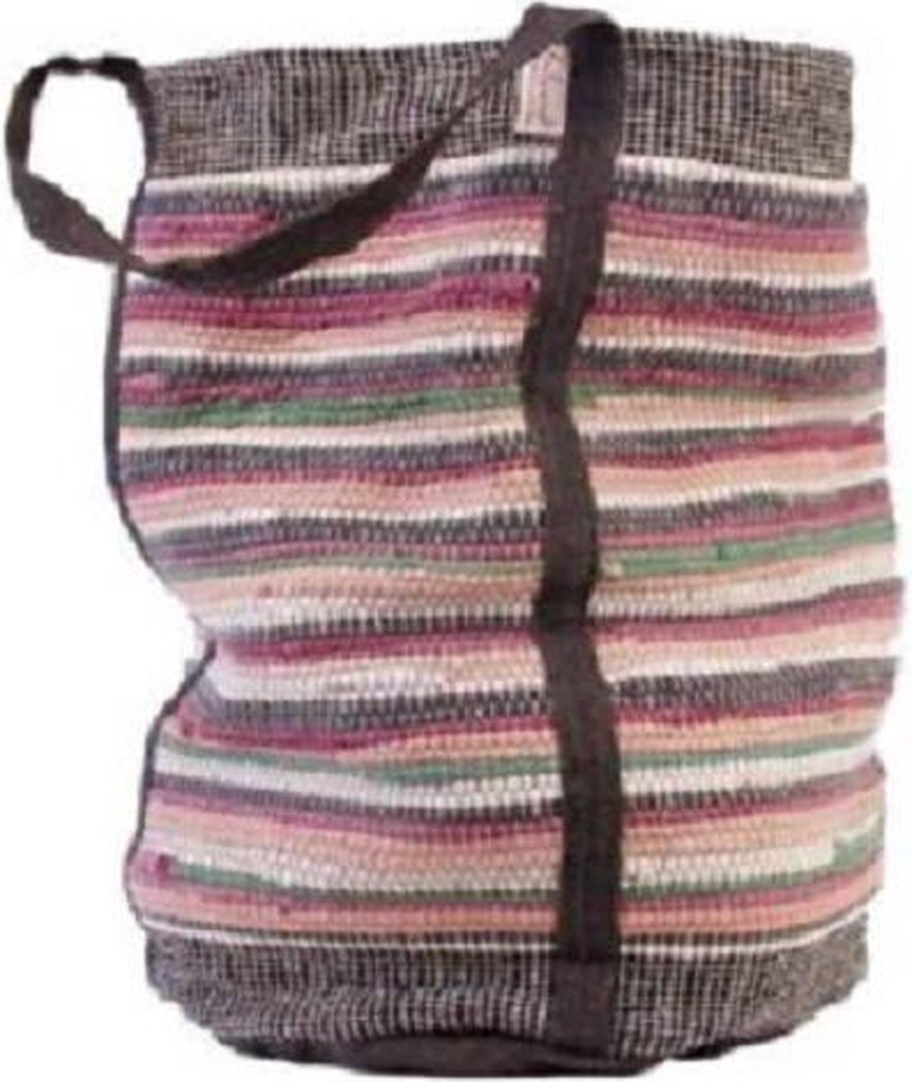 BASKET PHUKET LARGE PINK