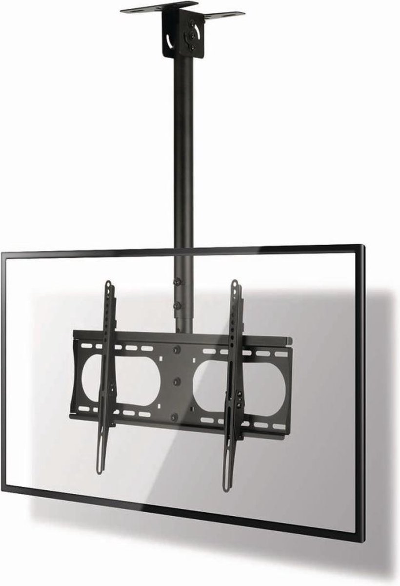 Nedis Draai- en Kantelbare TV-Plafondbeugel | 42-65 " | Maximaal schermgewicht: 45 kg | Kantelbaar | Draaibaar | Maximale plafondafstand: 1160 mm | Minimale muurafstand: 200 mm | 1 Draaipunt(en) | Staal
