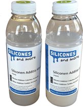 Siliconen Additie Kleurloos 50 (hard) - 1 Kg. Set