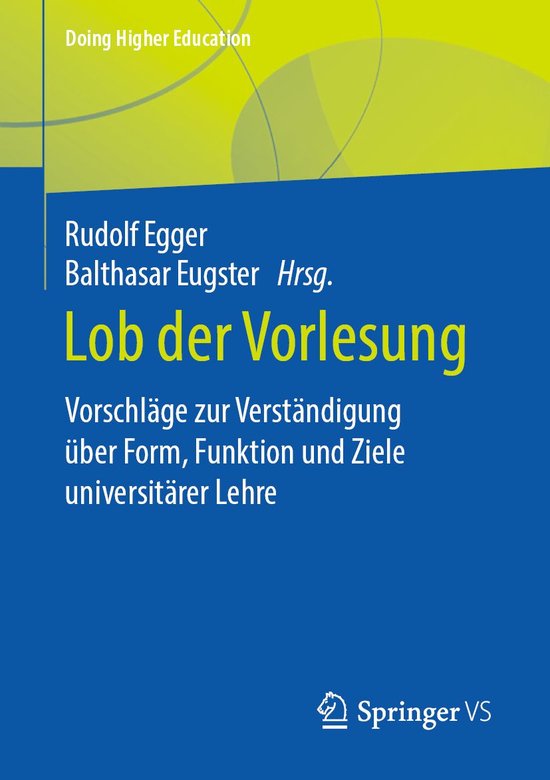 Social Science and Law (German Language) - Lob der Vorlesung - cover
