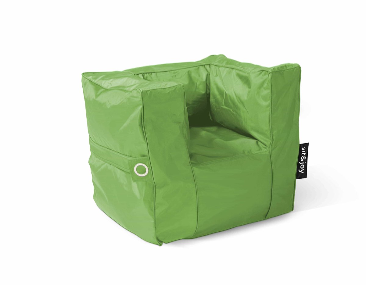 sit&joy® Kinder Zitzak Stoel Poco - Limoen