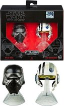 Star Wars - The Black Series - Verzamel figuren - titanium - Kylo Ren - Poe Dameron - helm figuur - quadrons - the rise of skywalker - speelgoed - Viros