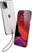 Beschermhoes iPhone 11 Pro met sleutelkoord - Transparant