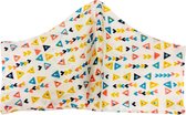 Mondkapje - 15 - Pijlen & driehoeken - Katoen - Handgemaakt