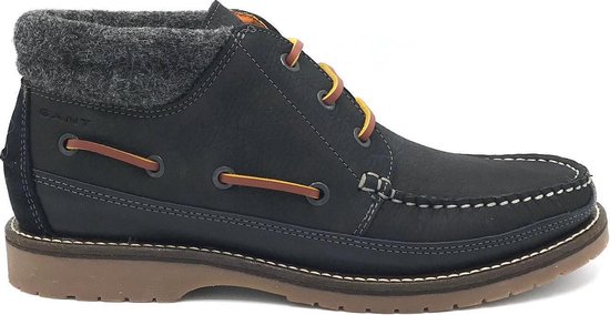 Gant Hodges - Navy Nubuck Leather Felts - Maat 41