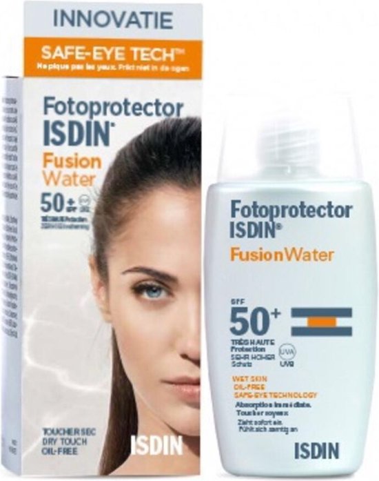 Isdin - Fusion Water - SPF 50+ - 50 ml | bol
