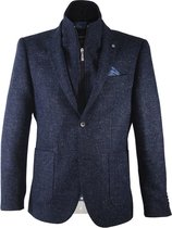 Carter & Davis Lange mouw  - 2638-1422 Marine (Maat: 56)