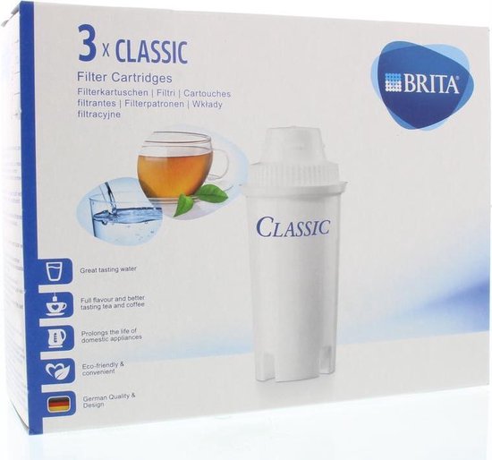 BRITA Classic Filterpatronen - 3 stuks
