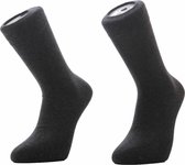 Marcmarcs 2 paar heren katoenen sokken - 46 - Antracite