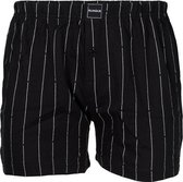 Suaque/Ginosanti heren boxershort wijd model Stripe - XL - Zwart
