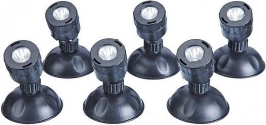 Pontec PondoStar LED Set 6 - onderwaterspot tuinverlichting vijververlichting