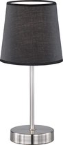 Tafellamp | Bureaulamp | 31 cm | LED Lamp | Schakelaar | Nachtlamp | Zwart