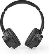 Nedis Draadloze On-Ear Koptelefoon | Maximale batterijduur: 10 hrs | Ingebouwde microfoon | Drukbediening | Ondersteuning voor spraakbesturing | Volumebediening | Zwart