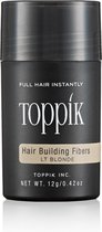 Toppik Hair Building Fibers Lichtblond - 12 gram - Cosmetische Haarverdikker - Verbergt haaruitval - Direct voller haar