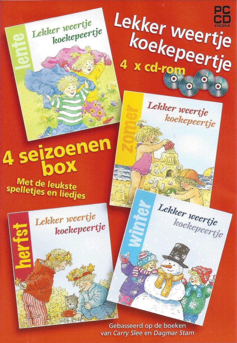 Lekker Weertje Koekepeertje-4 Seizoenenbox