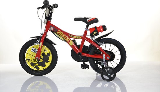 Dino Bikes Kinderfiets Mickey Mouse: 14 inch | bol.com