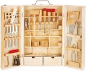 speelgoed werkkoffer | houten gereedschapskist 38pcs | werkgerief gereedschapsset