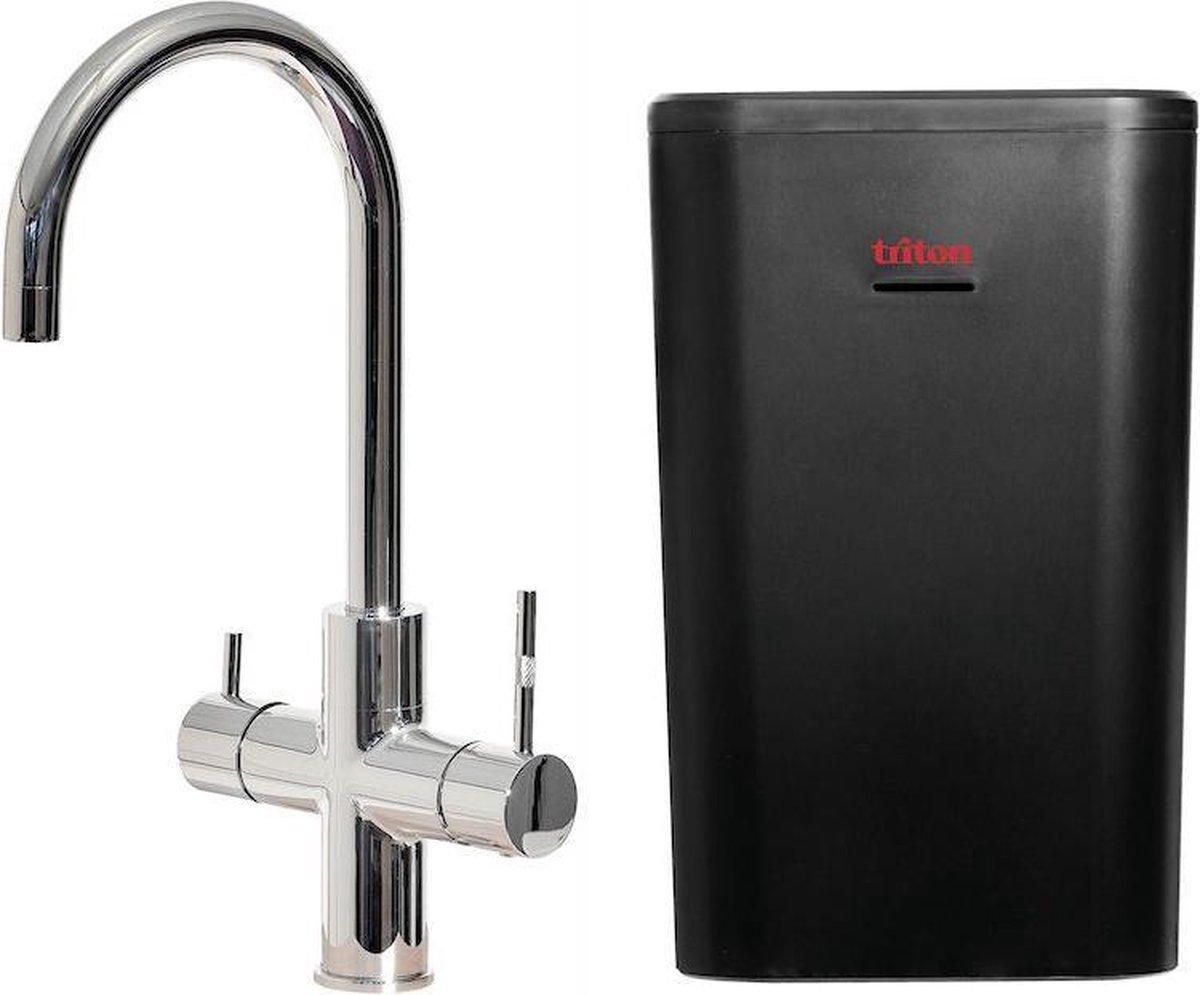 Quooker Nordic Round Single tap kokend- en warm waterkraan - Toon