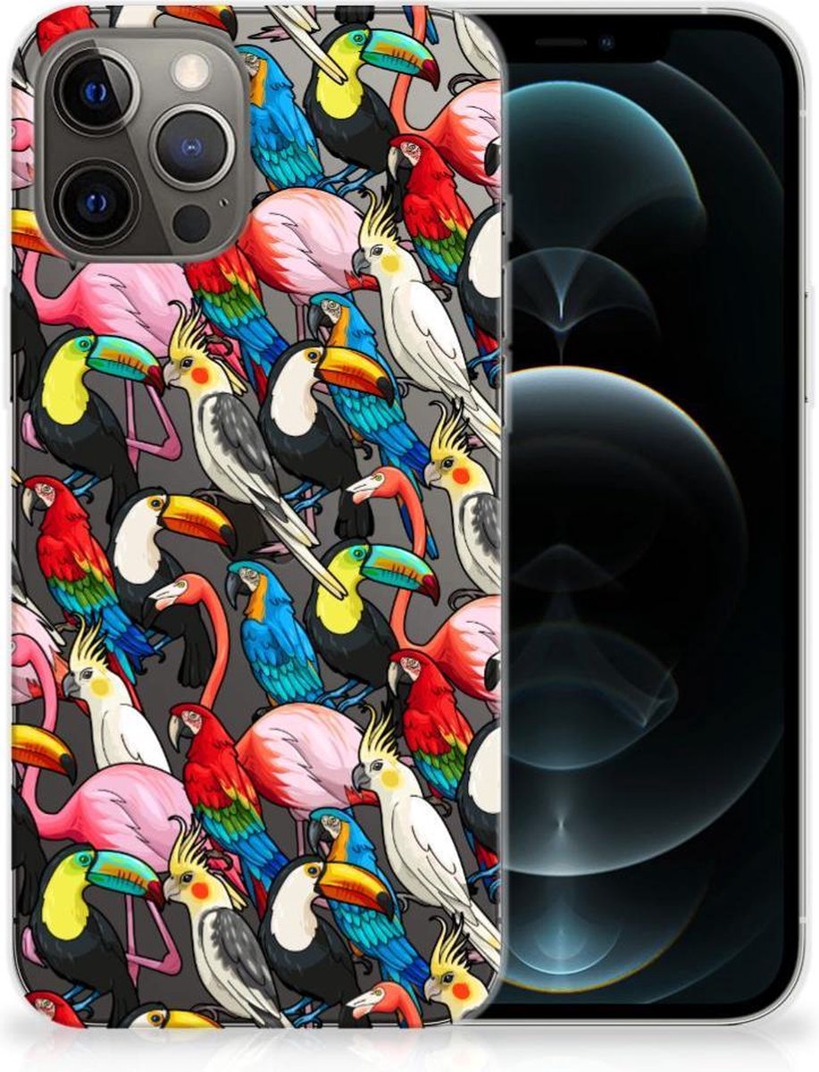 iPhone 12 Pro Max TPU Hoesje Birds