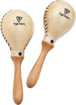 Tycoon: Round Cowhide Maracas - Large