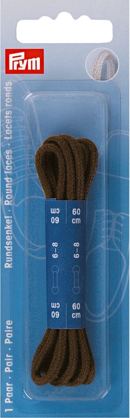 Prym Ronde Veters 60 cm - Bruin