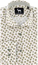 GENTS | Blumfontain Overhemd Heren Volwassenen print citrus Maat L 41/42