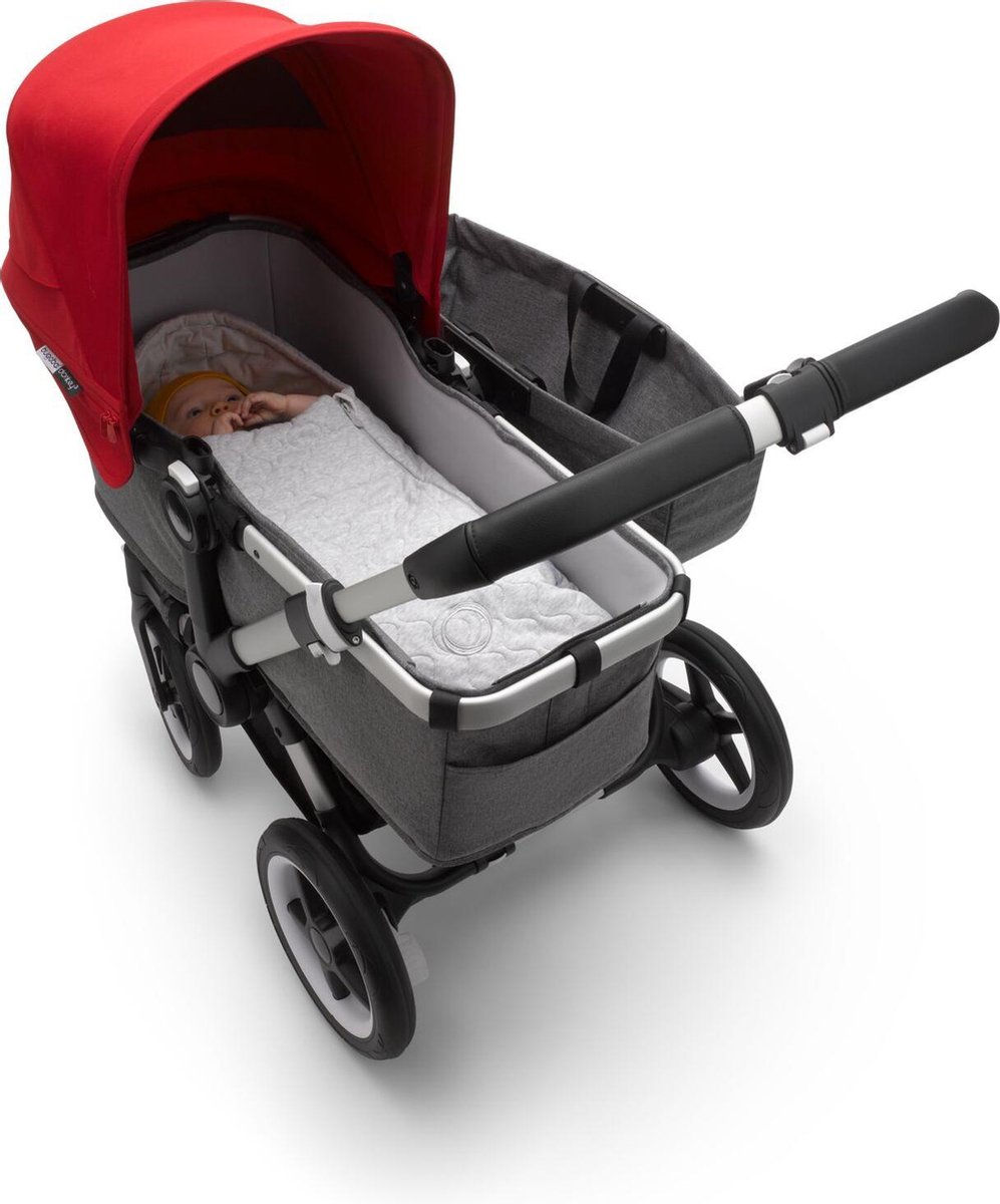 Bugaboo baby-inzet - Licht Gêmeleerd Grijs thumbnail 3