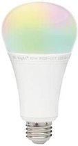 LED Lamp - Priso Pina - E27 Fitting - Dimbaar - 12W - Aanpasbare Kleur - RGBW - Wit - BSE