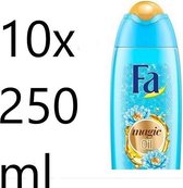 Fa Douchegel Magic Oil - Parfum Lotus Bleu - Voordeelpak 10x 250ml