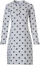 Pastunette dames nachthemd L/M Stripe & Dots  - 48  - Wit