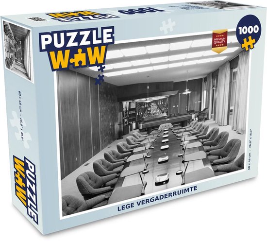 Puzzel Lege vergaderruimte - Legpuzzel - Puzzel 1000 stukjes volwassenen |  bol.com