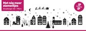 Sinterklaas Raamsticker XXL | Sinterklaas Sticker | Sint & Kerst Sticker | Kerst Raamstickers | Herbruikbaar Statisch