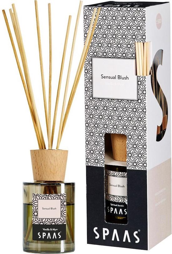 Sticks parfumés Spaas - 80 ml - Fard à joues sensuel - Vanille & Myrr