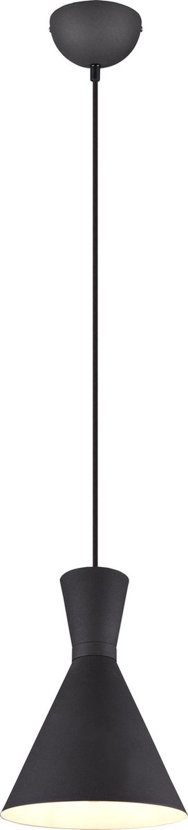 REALITY ENZO - Hanglamp - Zwart mat - excl. 1x E27 28W