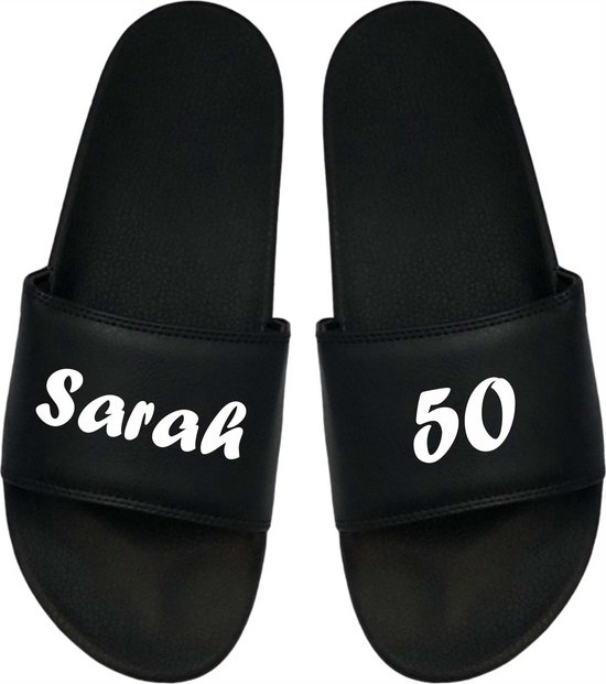 Cadeau Sint - Cadeau Kerst - Cadeau Sarah - Cadeau 50 jaar - Cadeau Badslippers - Badslippers Dames 35