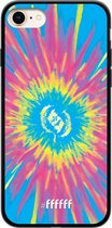 iPhone 7 Hoesje TPU Case - Flower Tie Dye #ffffff