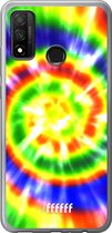 Huawei P Smart (2020) Hoesje Transparant TPU Case - Hippie Tie Dye #ffffff