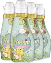 Bol.com Robijn Collections Kokos Wasverzachter - 4 x 30 wasbeurten - Voordeelverpakking aanbieding