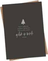 Kerstkaart - Geluk En Vrede - DagelijkseBroodkruimels