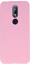 Wicked Narwal | Color TPU Hoesje voor Nokia 7.1 Roze