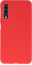 Wicked Narwal | Color TPU Hoesje voor Samsung Samsung galaxy a7 20150 Rood
