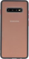 Wicked Narwal | Kleurcombinatie Hard Case voor Samsung Galaxy S10 Plus Zwart